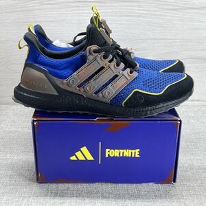 Adidas UltraBoost 1.0 X Fortnite BattleBus Royal Blue Black New JQ0713 Mens 10
